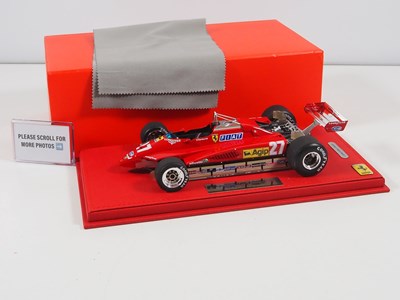 Lot 226 - A BBR 1:18 scale Ferrari 126C2 Formula 1 race...
