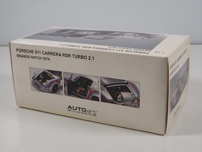 Lot 227 - An AUTOART 1:18 scale Porsche 911 Carrera RSR...