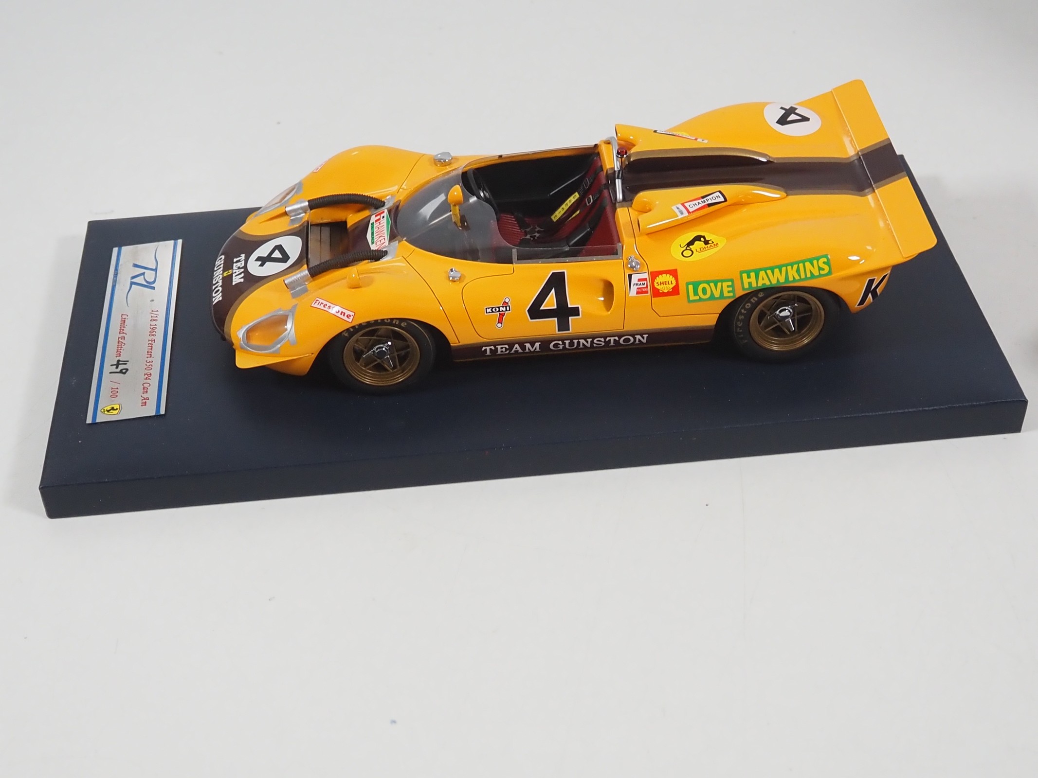 Lot 228 - A TRL Models 1:18 scale Ferrari 350 P4 Can