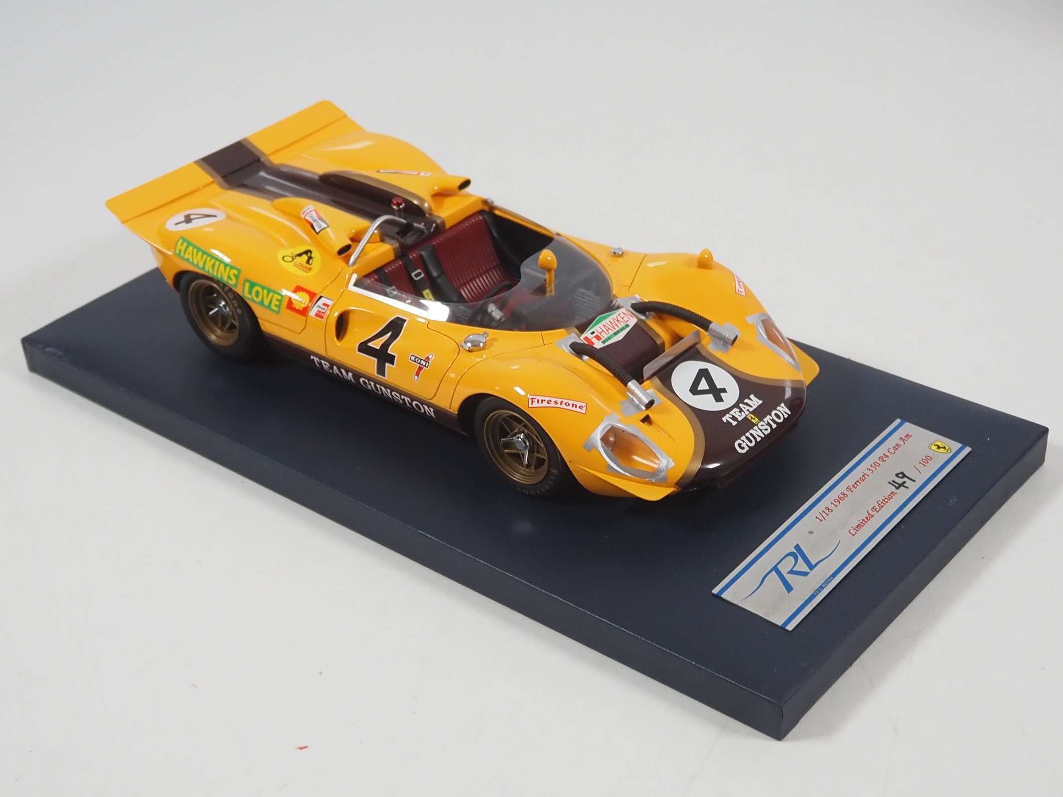 Lot 228 - A TRL Models 1:18 scale Ferrari 350 P4 Can