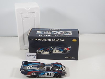 Lot 242 - An AUTOART 1:18 scale Porsche 917 Long Tail...