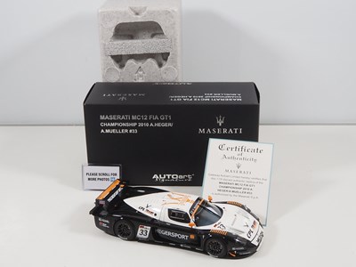 Lot 243 - An AUTOART 1:18 scale Maserati MC12 FIA GT1...