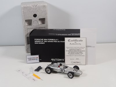 Lot 245 - An AUTOART 1:18 scale Porsche 804 Formula 1...