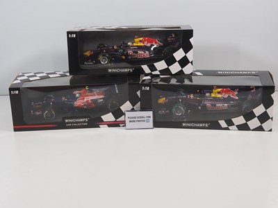 Lot 250 - A group of MINICHAMPS 1:18 scale Torro Rosso /...
