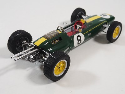 Lot 255 - A pair of SPARK 1:18 Team Lotus Formula 1 cars,...