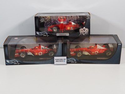 Lot 256 - A group of HOTWHEELS 1:18 scale Ferrari...
