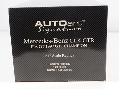 Lot 263 - An AUTOART 1:12 scale Mercedes Benz CLK GTR...