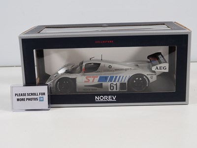 Lot 265 - A NOREV 1:18 scale Sauber-Mercedes C9 race car,...