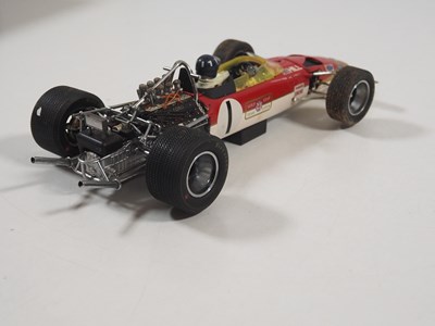 Lot 275 - A pair of EXOTO 1:18 scale Lotus Ford Formula...