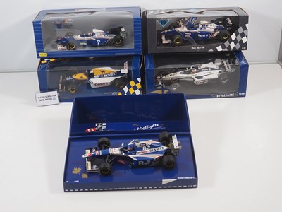 Lot 279 - A group of various 1:18 scale Williams Formula...