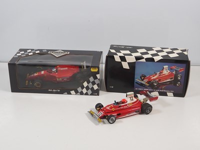 Lot 283 - A pair of MINICHAMPS 1:18 scale Ferrari...