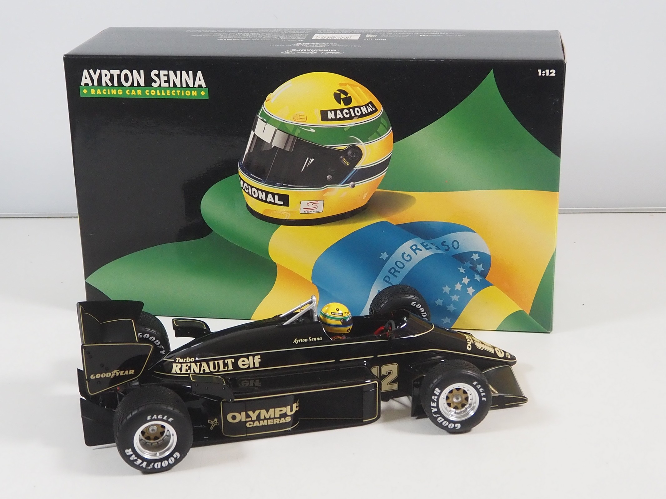Lot 199 - Ayrton Senna Racing Car Collection 1:18