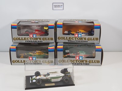 Lot 294 - A group of five TAMIYA 1:20 scale Formula 1...