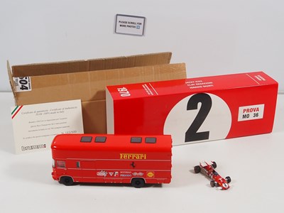 Lot 300 - A BRUMM / OLD CARS 1:43 scale TS04 Ferrari...