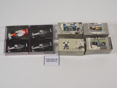 Lot 311 - A group of MINICHAMPS 1:43 scale Formula 1...