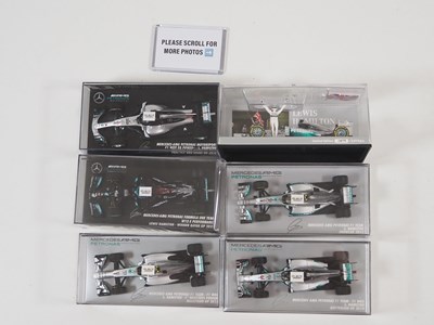 Lot 315 - A group of MINICHAMPS 1:43 scale Mercedes...