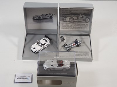 Lot 316 - A group of MERCEDES-BENZ (by MINICHAMPS) 1:43...