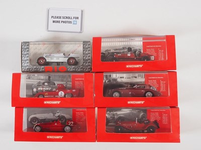 Lot 317 - A group of 1:43 scale Alfa Romeo racing cars...