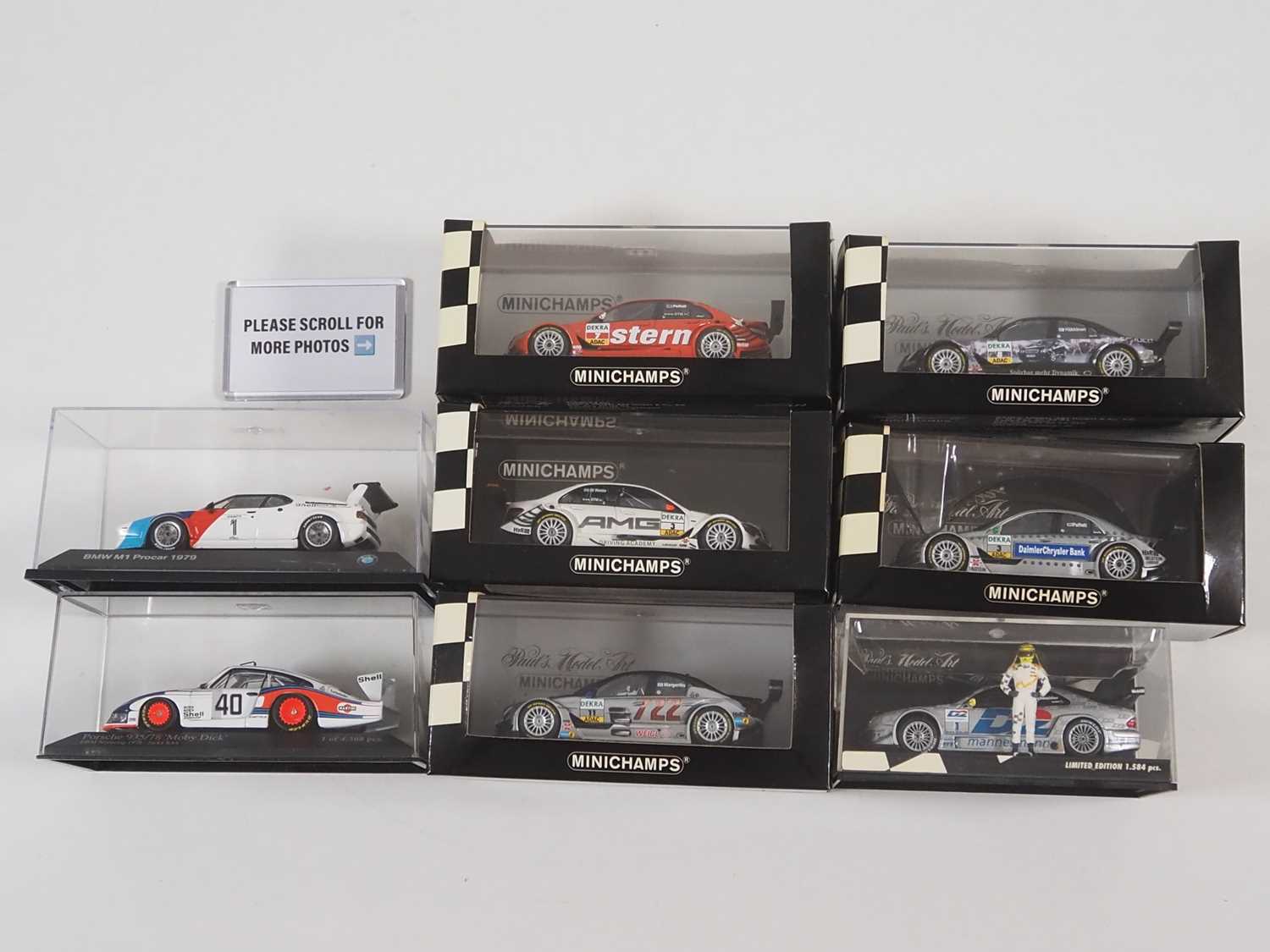 Lot 318 - A group of 1:43 scale Touring Car race cars by...