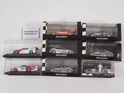 Lot 318 - A group of 1:43 scale Touring Car race cars by...