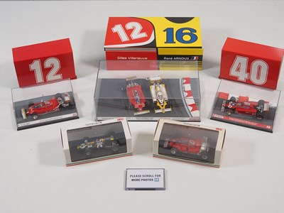 Lot 326 - A group of BRUMM 1:43 scale Formula 1 race...
