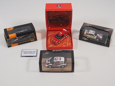 Lot 329 - A group of 1:43 scale Rally cars by SPARK,...