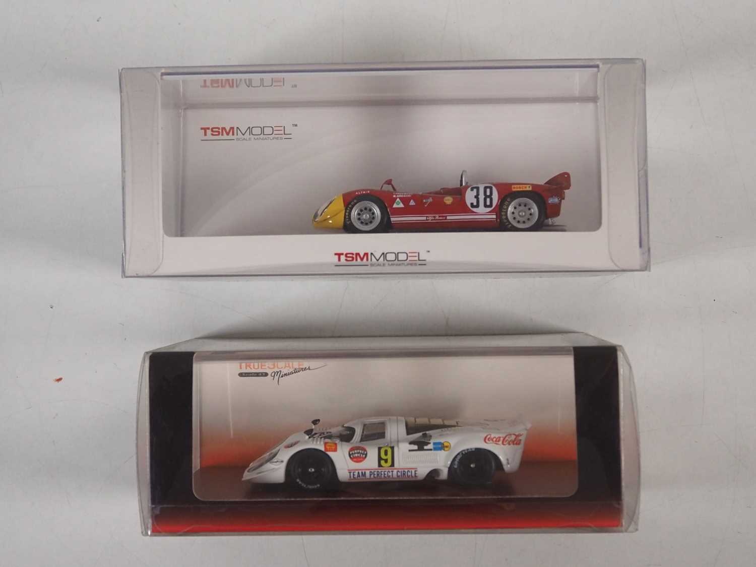Lot 338 - A pair of TSM MODEL 1:43 scale Endurance...