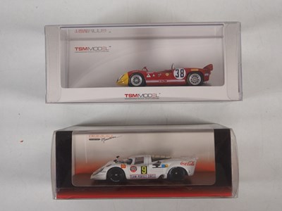 Lot 338 - A pair of TSM MODEL 1:43 scale Endurance...