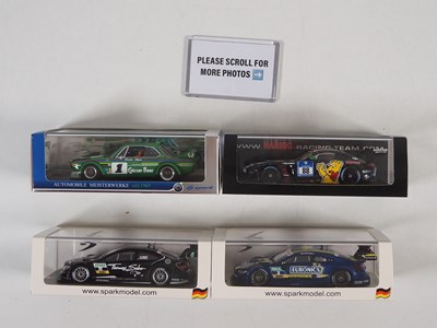Lot 341 - A group of SPARK 1:43 scale Touring Car race...