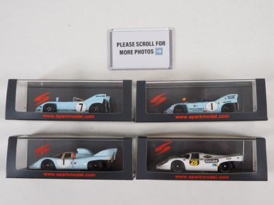 Lot 343 - A group of SPARK 1:43 scale Porsche Endurance...