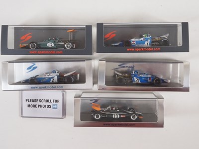 Lot 348 - A group of SPARK 1:43 scale Formula 1 cars,...