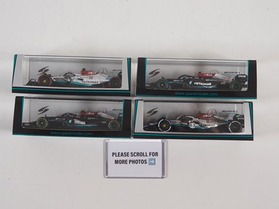 Lot 360 - A group of SPARK 1:43 scale Mercedes Formula 1...