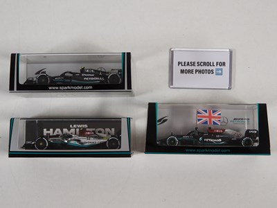 Lot 363 - A group of SPARK 1:43 scale McLaren / Mercedes-...