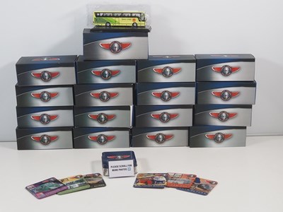 Lot 371 - A group of ATLAS EDITIONS 1:76 scale coaches...