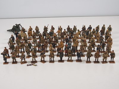 Lot 375 - A group of DEL PRADO diecast foot soldiers and...