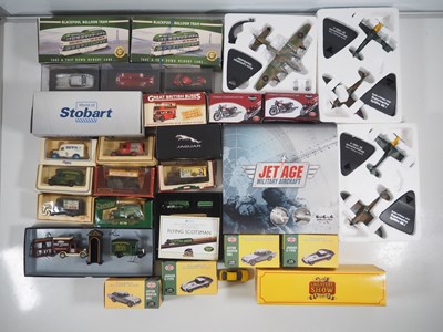 Lot 381 - A group of mixed diecast cars, planes and...