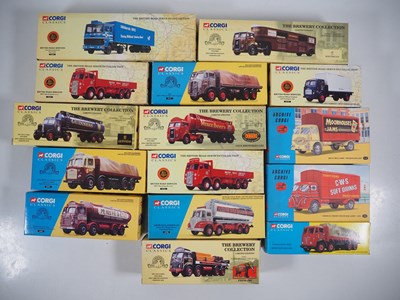 Lot 382 - A group of CORGI CLASSICS diecast rigid and...