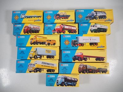 Lot 383 - A group of CORGI CLASSICS diecast rigid and...