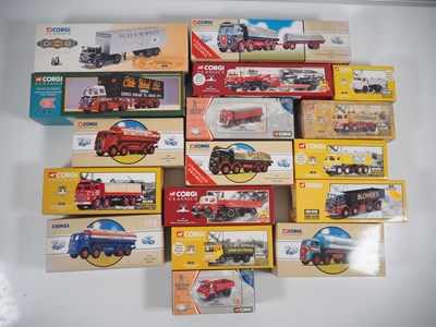 Lot 385 - A group of CORGI CLASSICS diecast rigid and...