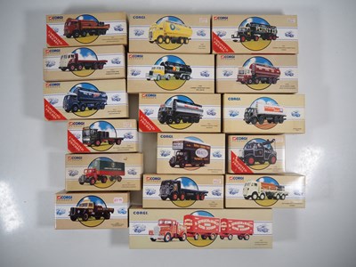 Lot 386 - A group of CORGI CLASSICS diecast rigid and...