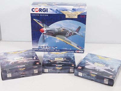 Lot 397 - A CORGI 1:32 scale Aviation Archive Mustang...