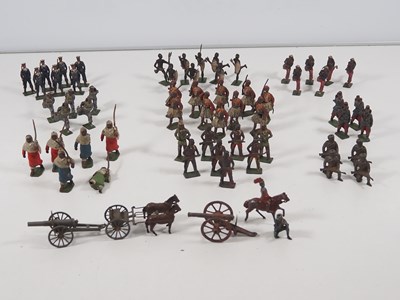 Lot 400 - A large quantity of unboxed vintage lead...