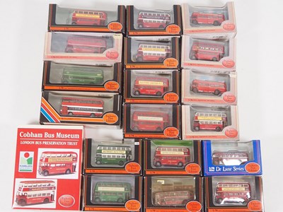 Lot 407 - A group of EFE 1:76 scale buses, including a...