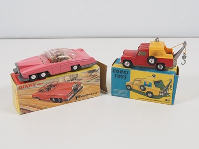 Lot 408 - A pair of vintage diecast vehicles comprising...