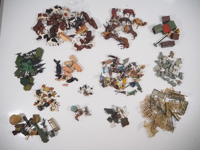 Lot 419 - A large quantity of BRITAINS diecast figures...