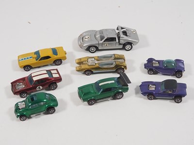 Lot 445 - A group of original vintage HOTWHEELS 'Redline'...
