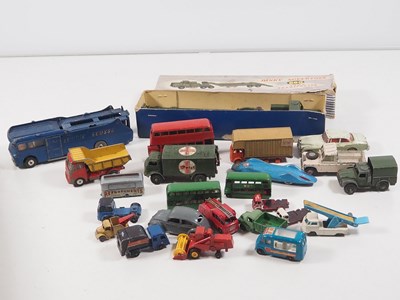Lot 448 - A group of playworn diecast vehicles by DINKY,...