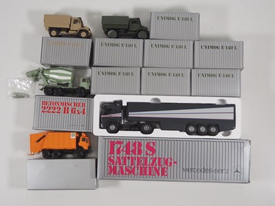 Lot 471 - A group of NZG for Mercedes Benz diecast 1:50...