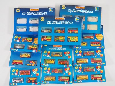 Lot 473 - A group of MY FIRST MATCHBOX car packs - VG/E...