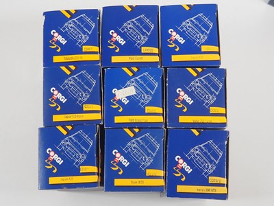 Lot 485 - A mixed group of CORGI diecast cars and vans...